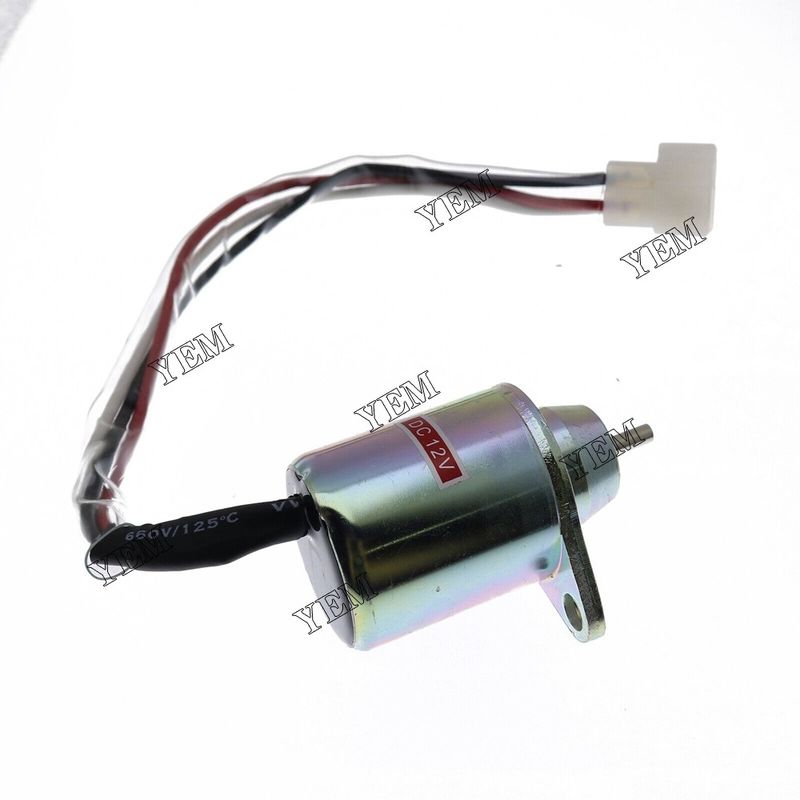 Yanmar 4TNV94L-SFN Engine Spare Parts Fuel Stop Solenoid 119653-77950 1503ES-12S5SUC5S