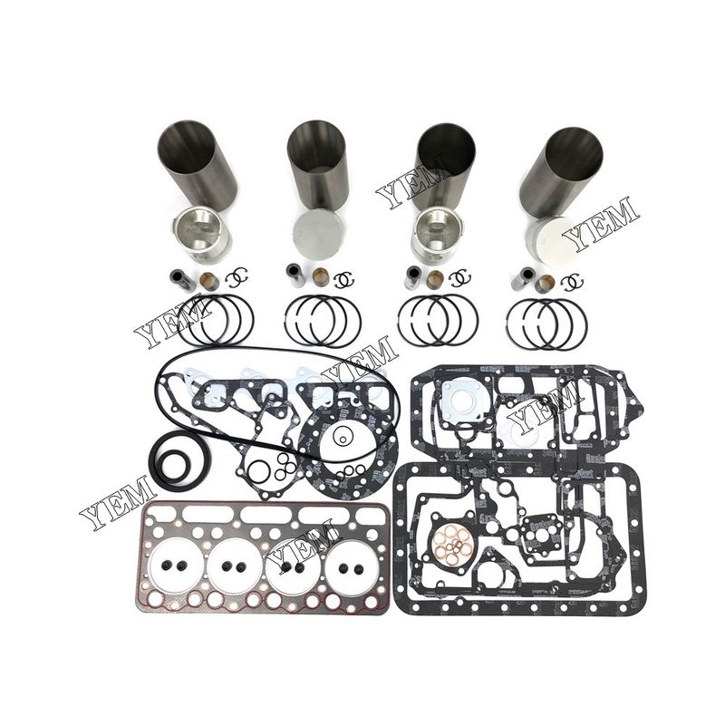 Complete V1702 Engine Overhaul Rebuild Kit for Kubota L1850